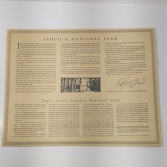 4 Standard Oil Of California National Park Photo Art Prints 12×15″ Sequoia Bryce