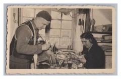 Baošići 1956 Miniature Shipbuilding Professions Crafts – Montenegro Old Photo 1950s
