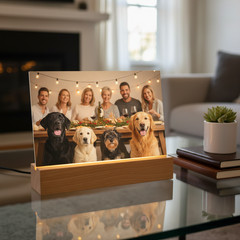 Personalized LED Acrylic Photo Frame Custom Picture Light Up Display Gift