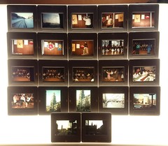 22 Old Slides Farbdias Familienfeier Munich Town Hall Marienplatz 70er 80er