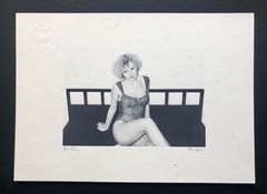 Erotic B/W Photo “Young Girl” Theme 3 Circa 1989 Signed & Limited 99 of 100