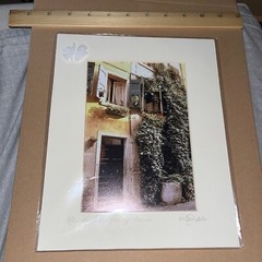The Back Streets of Ganda 8 x 10″ SIGNED Matted Photograph by P Temple Exotic