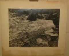 Original FRANCIS JAMES MORTIMER «A Rough Sea» Seascape WAVES Photograph – Signed