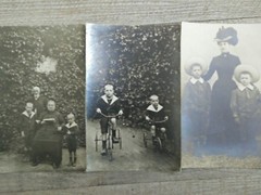 Vintage Photo – Children’s Bike Fashion – Real Photos On Postcard