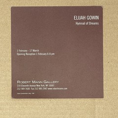 Elijah Gowin (b. 1967) Art Photo Print Card – Hymnal Of Dreams – Mann Gallery