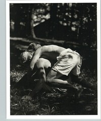 1987 1988 Original Bruce Weber 2 Males Wrestling Shirtless Photo Gravure Art