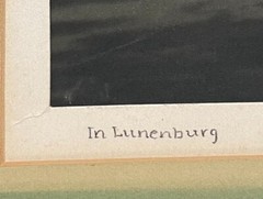 Original JOHN R HOGAN ‘In Lunenberg’ NOVA SCOTIA HARBOR Boats Pictorialist PHOTO