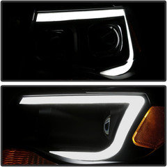 – for 2015-2022 Chevy Colorado Black LED Tube DRL Dual Projector Headlights Head