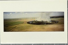 Margot Balboni Art Show Announcement Card 1991 Managed Lands Aerial Photographs