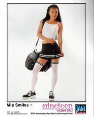 Mia Smiles Nineteen College Girls Dane Productions Promo Slick AVN Nomination