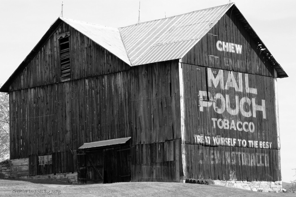 «Alone By the Road» Mail Pouch Barn Wall Art