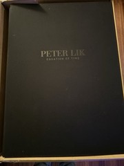 Peter lik Equation of time limited edition 753/950