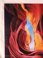 Peter Lik Signed Antelope Canyon Photo 1142/1900 Acrylic Mount w/ COA 39″×28″