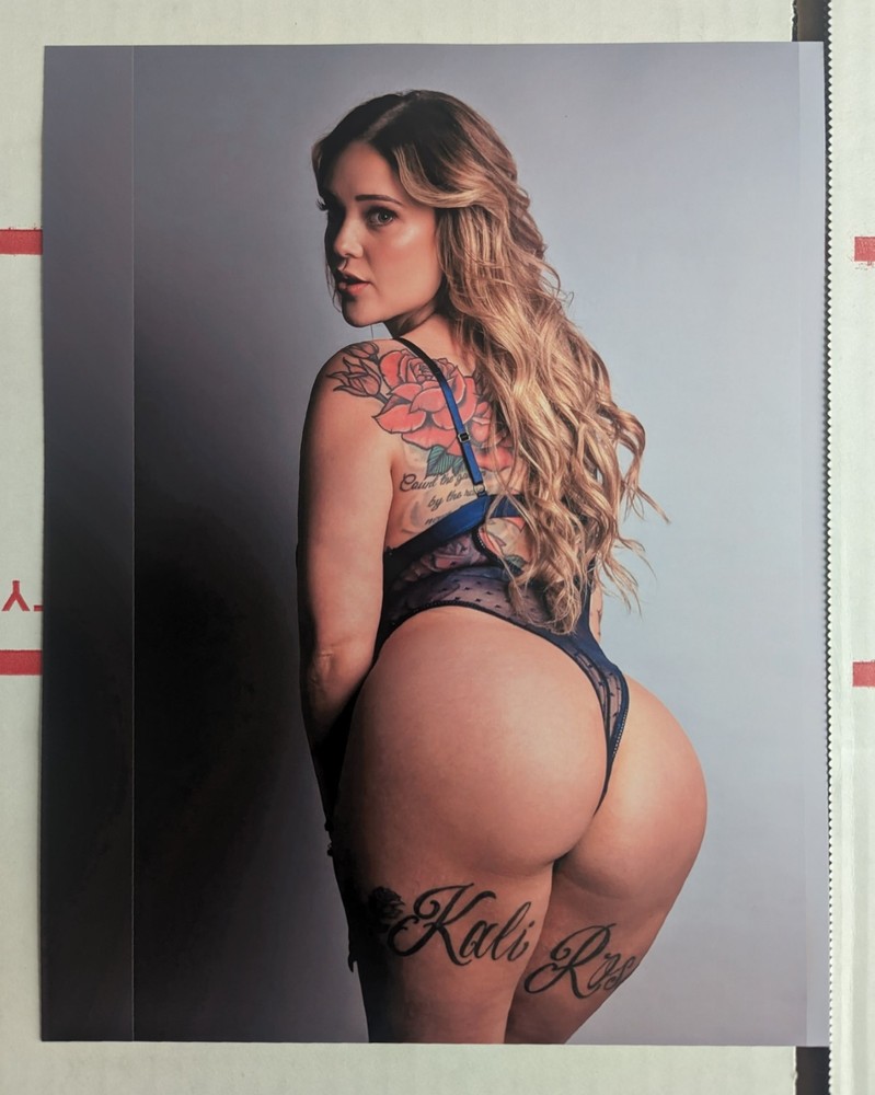 Kali Roses 8×10 Photo Print Beautiful Sexy Model Picture Onlyfans Pornstar