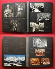 Photo Album 1954 to 1959 St. Moritz with Günther Sachs & Elsa Maxwell