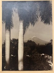 HUGE BREHME ‘Popocatepetl’ MEXICO Volcano Mountain SIGNED Gelatin Silver PHOTO