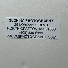 Fine Art Photography Print John T Slonina Matted 8×10 Moose River Fall Country