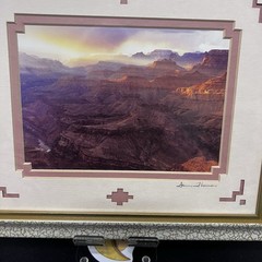 James Thomson Signed Print Grand Canyon Pucci Gallery 8×10 Desert Art Sunset