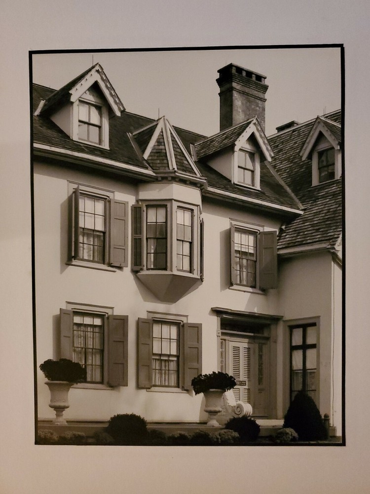 RINGWOOD MANOR ORIGINAL SIGNED ART PHOTO B&W STETTNER VTG MATTE NJ CAMERA