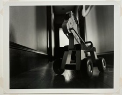 Original 1987 ABELARDO MORELL ‘Toy Horse’ PHOTOGRAPH inscribed to ALLAN R CRITE