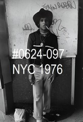 VINTAGE MALE PORTRAIT #0624-097- times square man nyc 1976 -free shipping usa