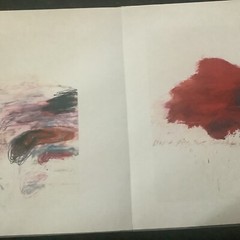 Cy Twombly Fifty Days at Iliam Art Book published in 1979 Painting in Ten Parts