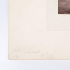 Francis Frith British Albumen Photograph Nile Second Cataract Egypt 19th C