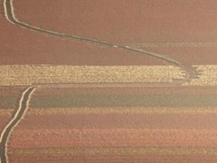 Lee Mann «Farmland Tapestry» framed Photography Print from Original Negative