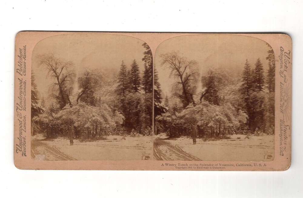 Stereoscopy Splendor of Yosemite / California / USA