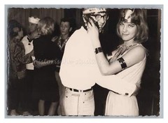 Young Woman & Man Dancing – Fancy Dress – Vintage Photo 1960s