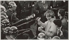 Bernie Boston Signed Print of iconic «Flower Power» Vietnam War Protest Photo