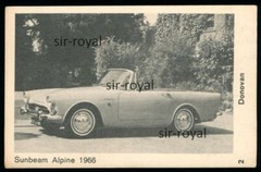 Sunbeam Alpine 1966 Auto – Donovan – 1960s – Photo SK 9x6cm