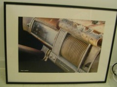 ART PHOTOGRAPHY Dashboard 1941 Chrysler Windsor by L. Santucci Frames 18x24in