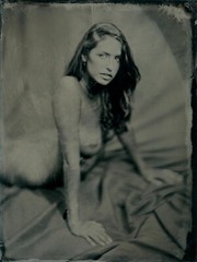 Original ART Nude COLLODION WETPLATE 18x24cm (8×10″) 001