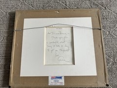 Original Annie Leibovitz signed Roseanne Barr Photography