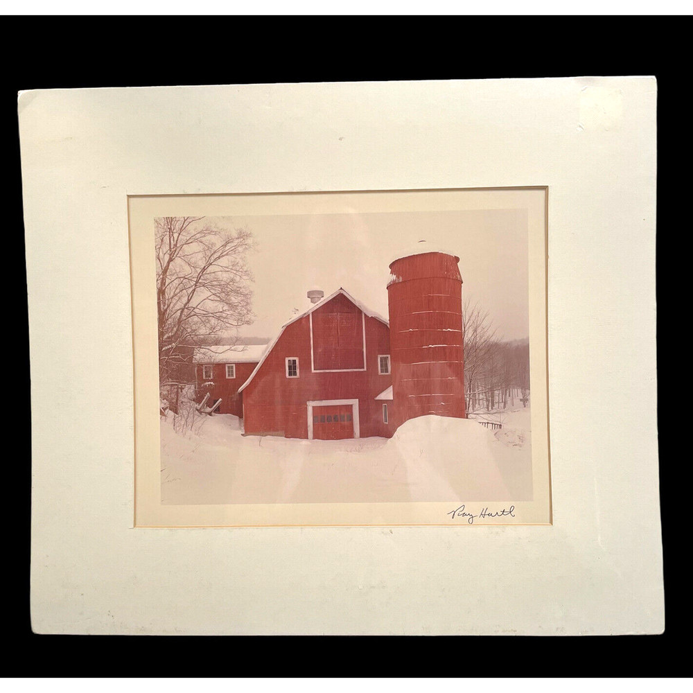 Ray Hartl County Barn Photography Art Print Number 134 Farmhouse Cottagecore