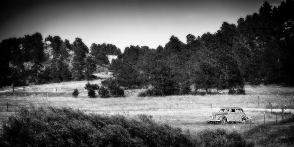 Fine Art Photography, 9×18, Black and White, Limited Edition, Colorado