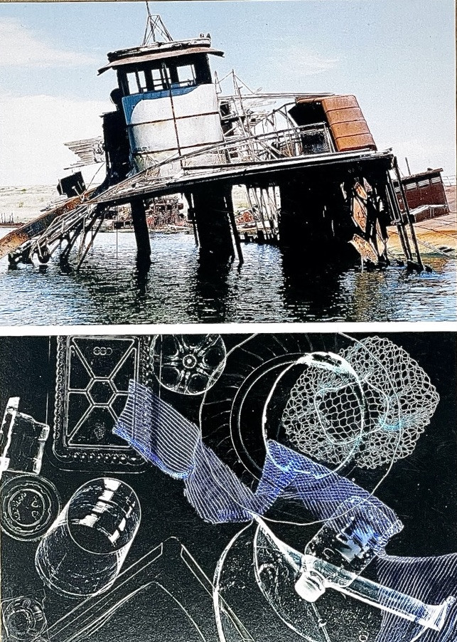 Susan Hockaday (b. 1938) Art Announcement Card 2008 – Vessels