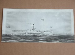 1927 Magnet Steamer Ship Canada Captain Henry D. Twohy Rare Orig B&W Photograph