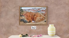 Bryce Canyon Snowy Hoodoos, High Resolution Image, Many Formats, TV Art