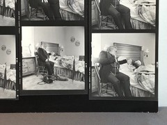 NEWLY FOUND Hendrickson PHOTO Contact Sheet Proof Negatives HOUSE DOCTOR & CHILD