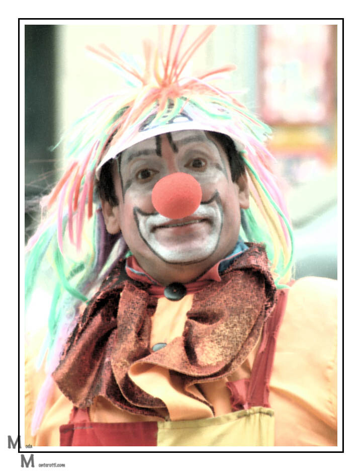 Nice Clown No. 1 fine art print 11×14″ limited Edition 1/22 Moda Mont Art 2006