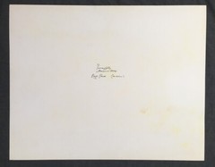 Ansel Adams Petroglyphs, Monument Valley, Utah Rare Proof