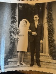 ❤️bundle 10 photos ~40-90s GDR West Germany love wedding fashion happiness moments ~10×14