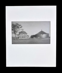 Eleanor Parke Custis photograph Farm House and Round Barn