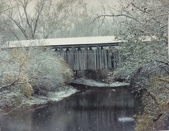The Black Covered Bridge Photo – Oxford, OH – Miami University