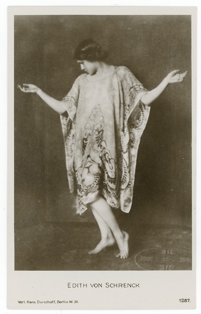 Edith von Schrenck (1891-1971) Dance Expressive Dance Vintage Dursthoff around 1925 Rare