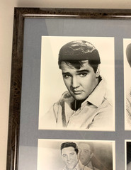 Elvis Presley The King Rock n Roll Art Photographs Framed Ready to Hang 23×27