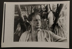 George C Scott looking to disrupt the film industry 7×10 b/w 1974