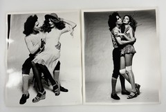 Original 1970’s Man and Woman Modeling Portfolio Photo 8×10 Fashion Qty 2